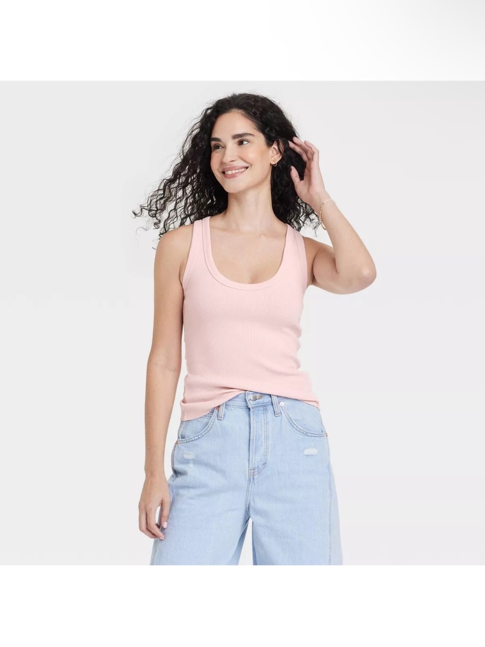 Universal Thread Ribbed Tank Top - Picture 7 of 8